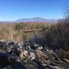 A great view of Rocky Pond can be had at the entrance to Stegosaurus.