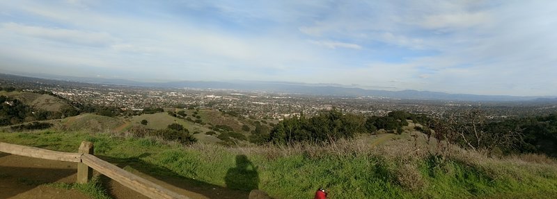 View from Hunter's Point. View too wide for full panorama!