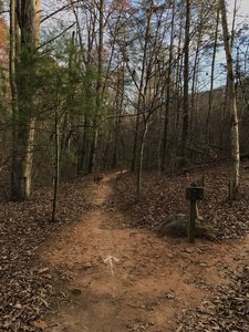 First intersection with Twin Lakes