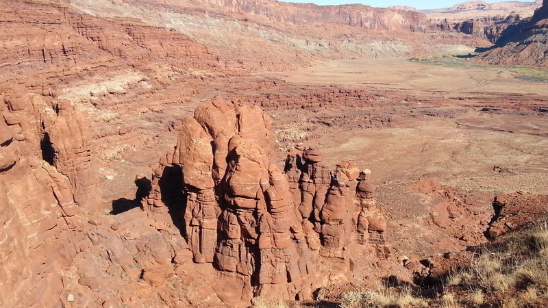 Cane Creek from Hurrah Pass