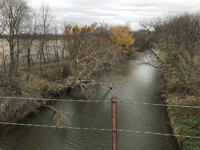 One of the larger creek crossings I enountered