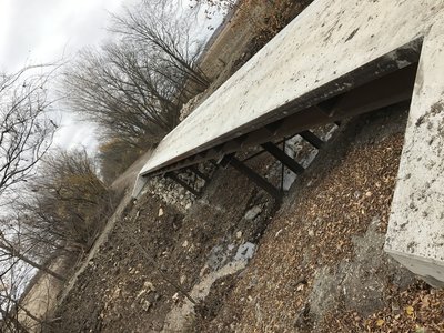 They've built fantastic new bridges along these couple of miles, big thanks to the Kanza Rails-Trails Conservancy!
