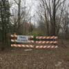 The other end of the incomplete section.  This trail crosses an active piece of railroad and if I get an idea of how Kanza Rail-Trail Conservancy plans to complete this, I'll share the info.