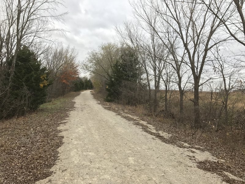 As far as I'm concerned, this is the end of the trail.  It crosses 347th St to the South, but it's a short section that crosses several driveways and ends where you have to exit on one of those driveways.