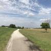 This is a nice path for kids to ride completely away from cars.