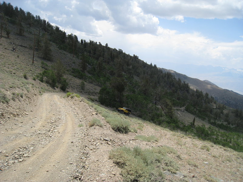 Silver Canyon Trail doubletrack.