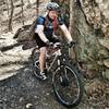 Big rocks offer an interesting backdrop to the Ridge Trail in Patapsco Valley State Park.