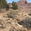 The fun on Wire Mesa Loop is about to begin.