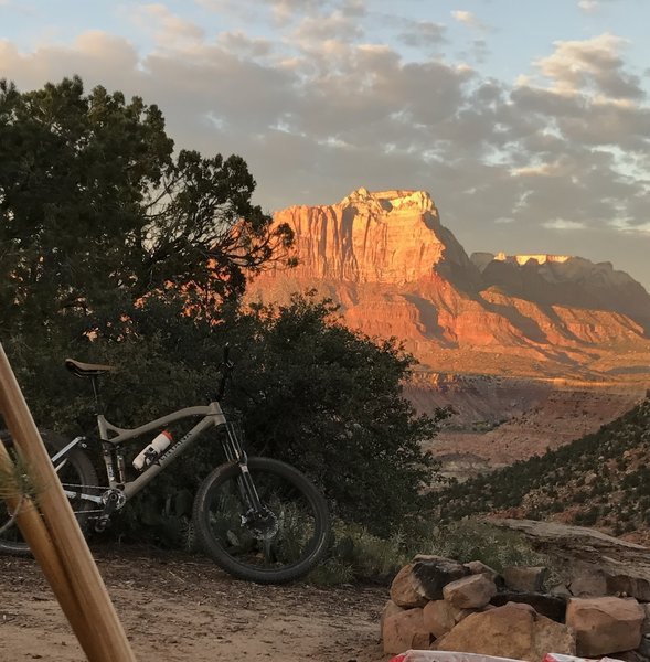 A fun trail with mostly acceptable views.