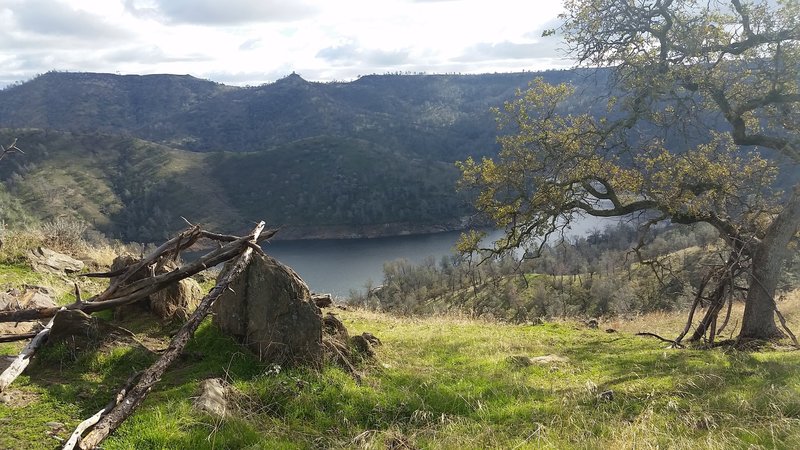 The view from the final hill on the San Joaquin River Trail.