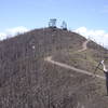 Antennas on Mt. Elden.