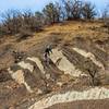 Playing around with some interesting terrain near the Yuzhnaya Tropa trail.