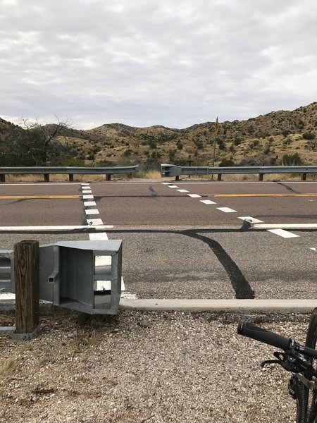 Highway crossing from Bugs to the start of Prison Camp.