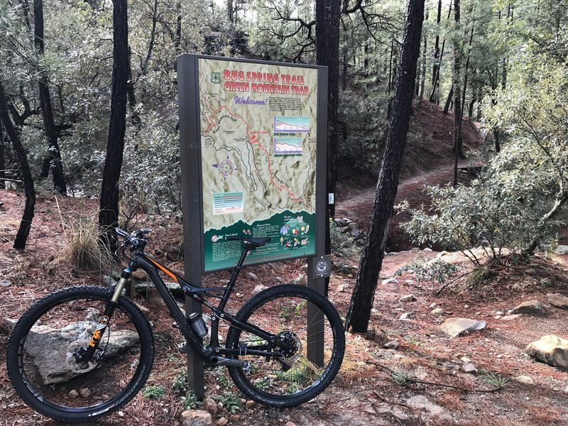 Bug Springs Trailhead.