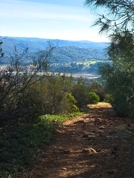 Flagstaff Hill Climb offers utterly phenomenal views of Folsom Lake.