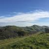 Heading towards the Belgum and San Pablo Ridge trail on a beautiful day.