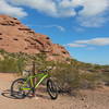 On the Double Butte Loop/Oh So Nice Loop looking east from near the ramada area.