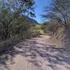 Expect a typical dirt-road climb on the road to San Pedro.