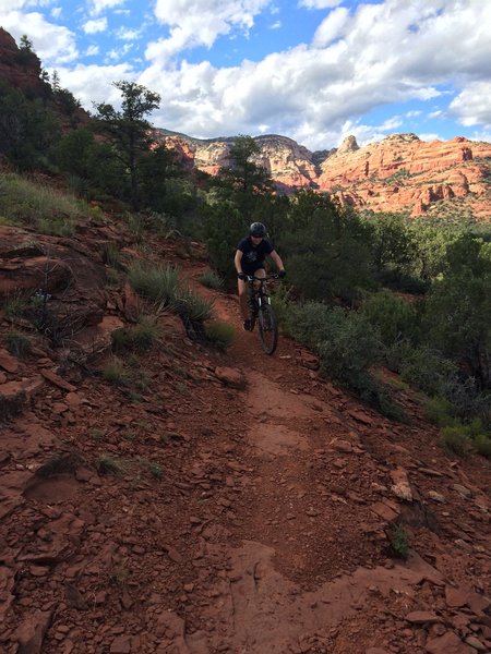 The Aerie Loop was a great place to take my sister-in-law while in Sedona.