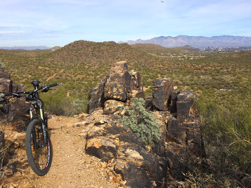 Riding here, it is easy to forget you are so close to the city, except for the rare hilltops you can see it from.