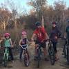A kids group takes over the Knob Hills Trails!