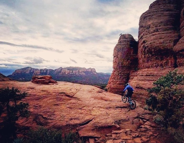 We enjoyed this cloudy day on scenic Chicken Point.