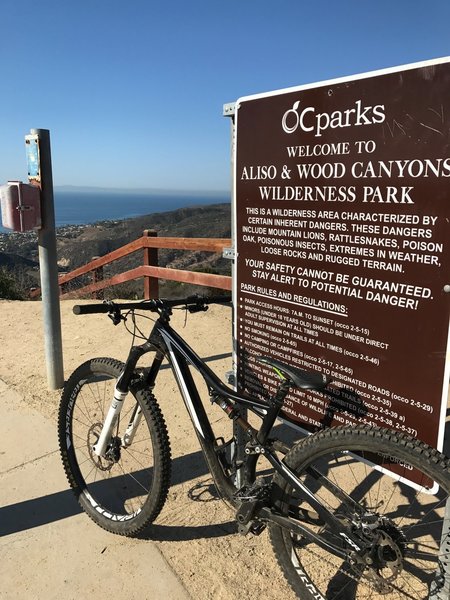 Top of the World offers a beautiful view of Laguna before hitting Telonics.