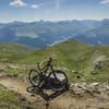 I was looking forward to the awesome descent from Chörbschhorn... and those majestic mountains in the background too.