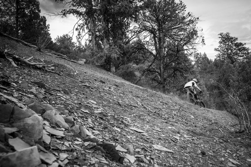 A rider sends the steeps on Star Wars.