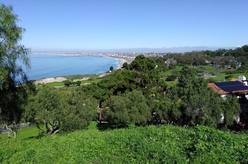 Part way up the Upper La Costa Fire Station Trail, this vista begins to come into view.