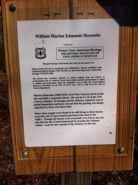 Take a look at the Edmonds Housesite Marker as you ride by.