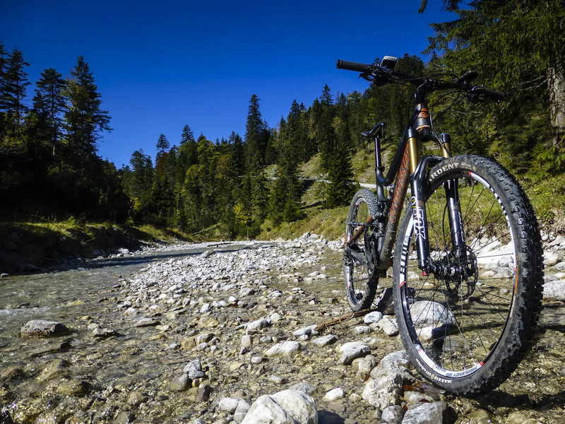 This was taken just after crossing Finzbach Creek in the remote Finztalbachal Valley.