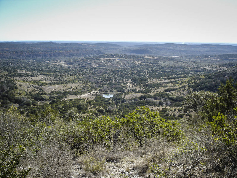 Somewhere out there is nowhere, just what you can expect to find at Hill Country State Natural Area.
