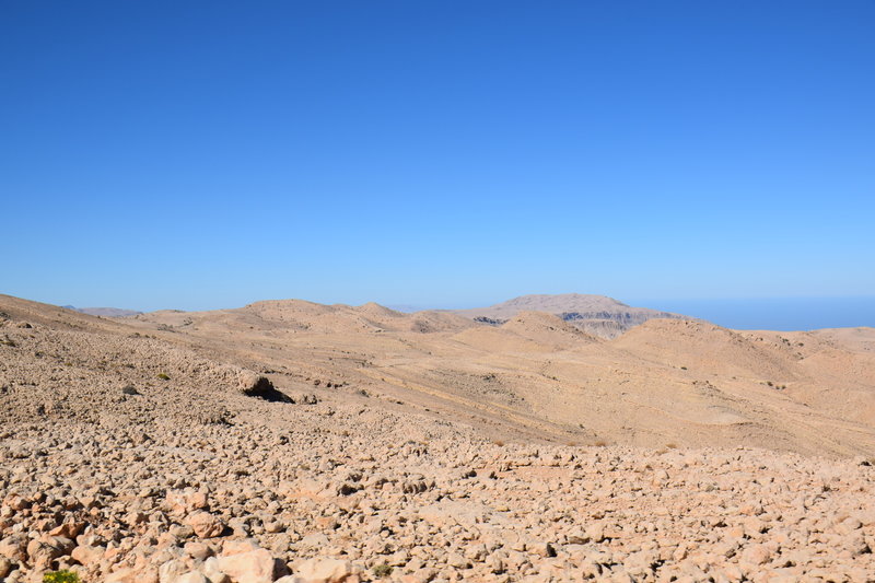 The starkly beautiful Salma Plateau overlooks the sea.