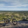 From the West Peak Overlook, you'll have a vista of the main ranch area with surrounding pastureland and beyond.