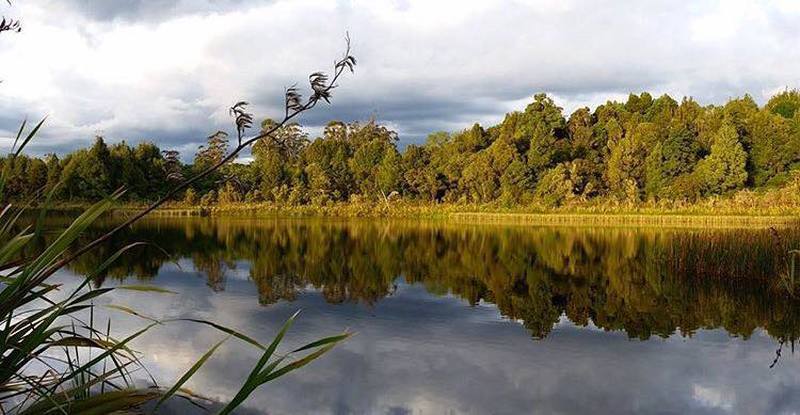 The Lakes Reserve offers a nice view as you ride along the Lakes Reserve Loop.