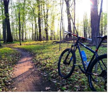 Early spring is a great time to ride Alma.