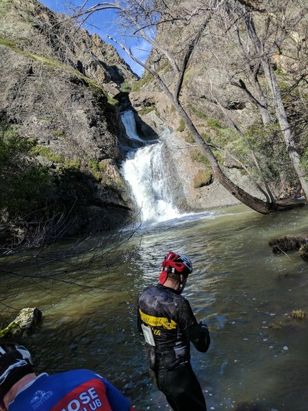 Enjoy this view at the base of Pacheco Creek Falls. It's too cold for a dip in February, but it'd sure be nice in summer!