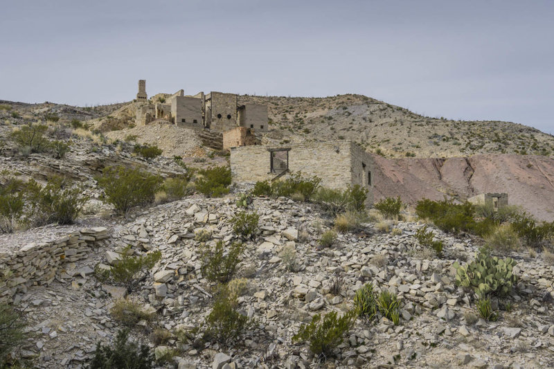 The Mariscal Mine is worth a short detour and makes a nice place for a break.