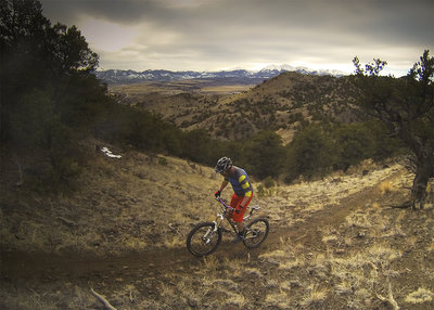 Prospecting some singletrack is always a good time.