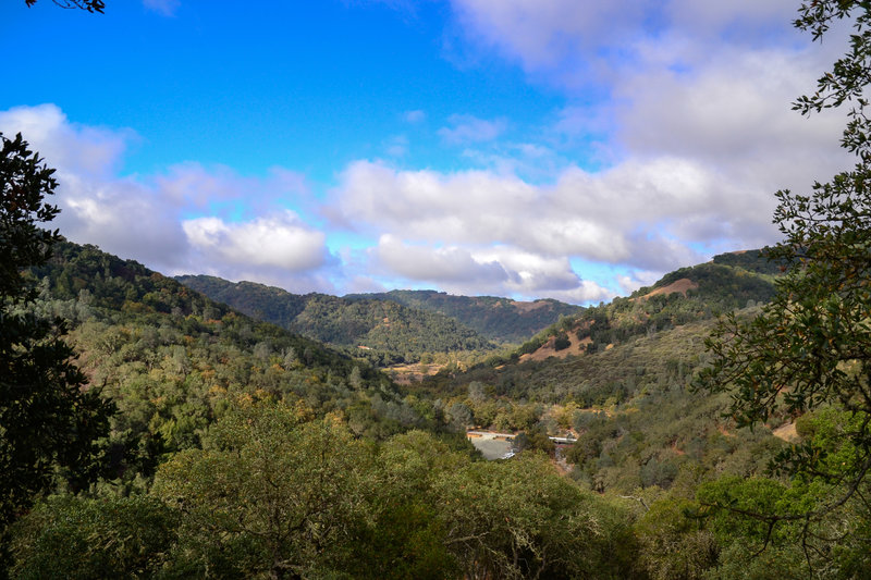 Look out across the hills for spectacular views from the Jim Donnelly Trail.