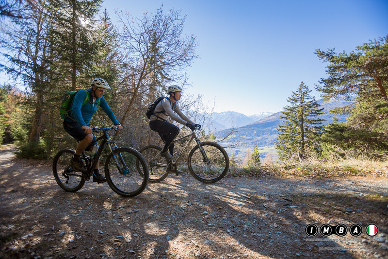 Pedaling your way up, don't forget to look over your shoulder and enjoy the phenomenal views!