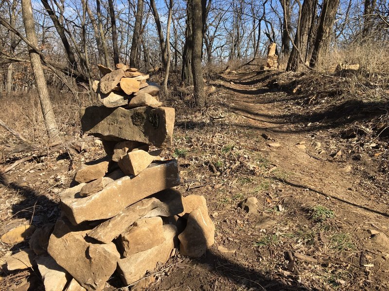 Geometrical Rock Stacking - "You are right Ray, no human would stack rocks this way" (Ghostbusters).