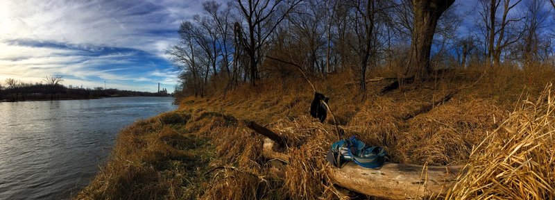 Good river views (and access) can be had via the Anglers Eyelet trail.