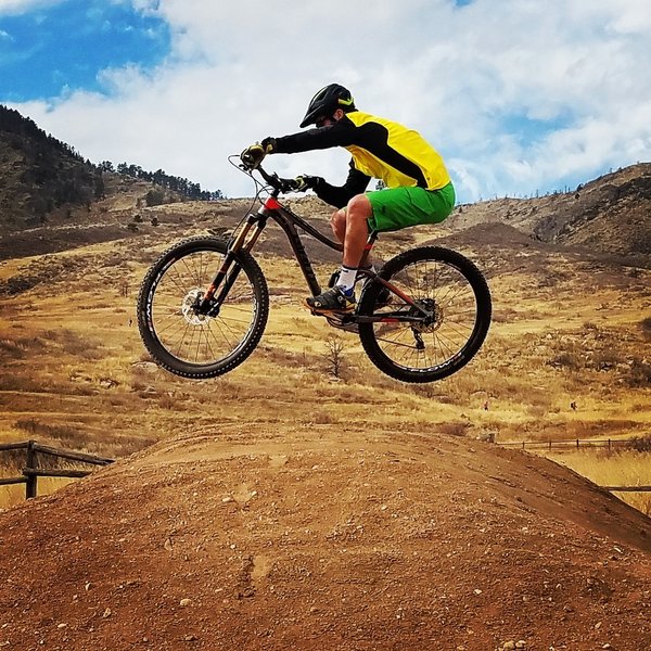 Playing around in the bike area by East Valley Trail can be loads of fun!