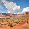 On day 1 of the White Rim Trail in Canyonlands NP, the views are already otherworldly.