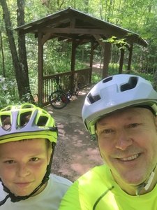 Check out the covered bridge on Sneaking Creek.