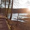 Enjoy great views of the reservoir along the Bull Run Occoquan Trail.