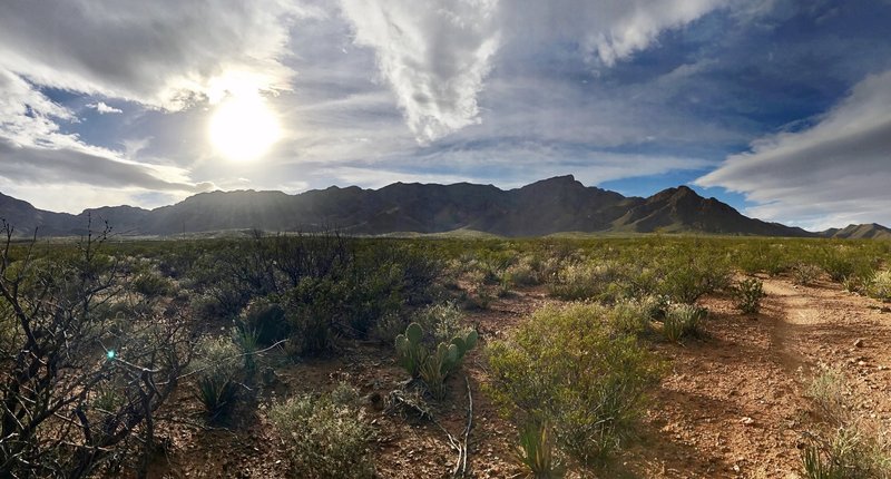 Franklin Mountain State Park is a truly beautiful place to ride.