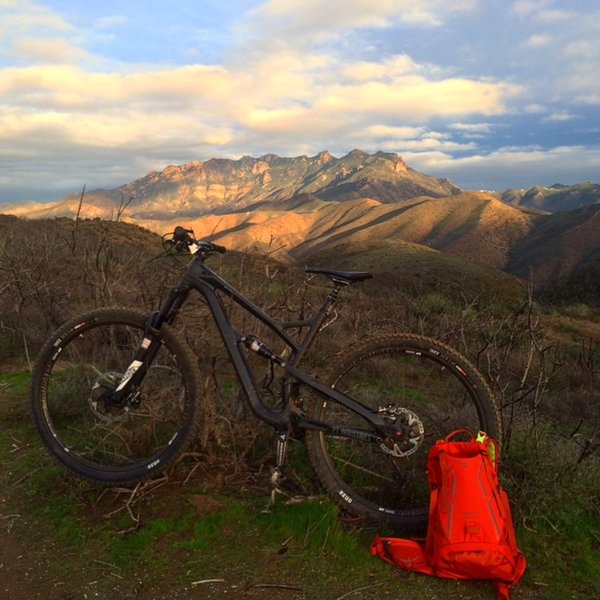 Backbone Trail sunsets are the best!